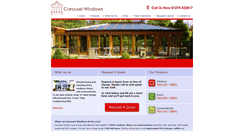 Desktop Screenshot of carouselwindows.co.uk